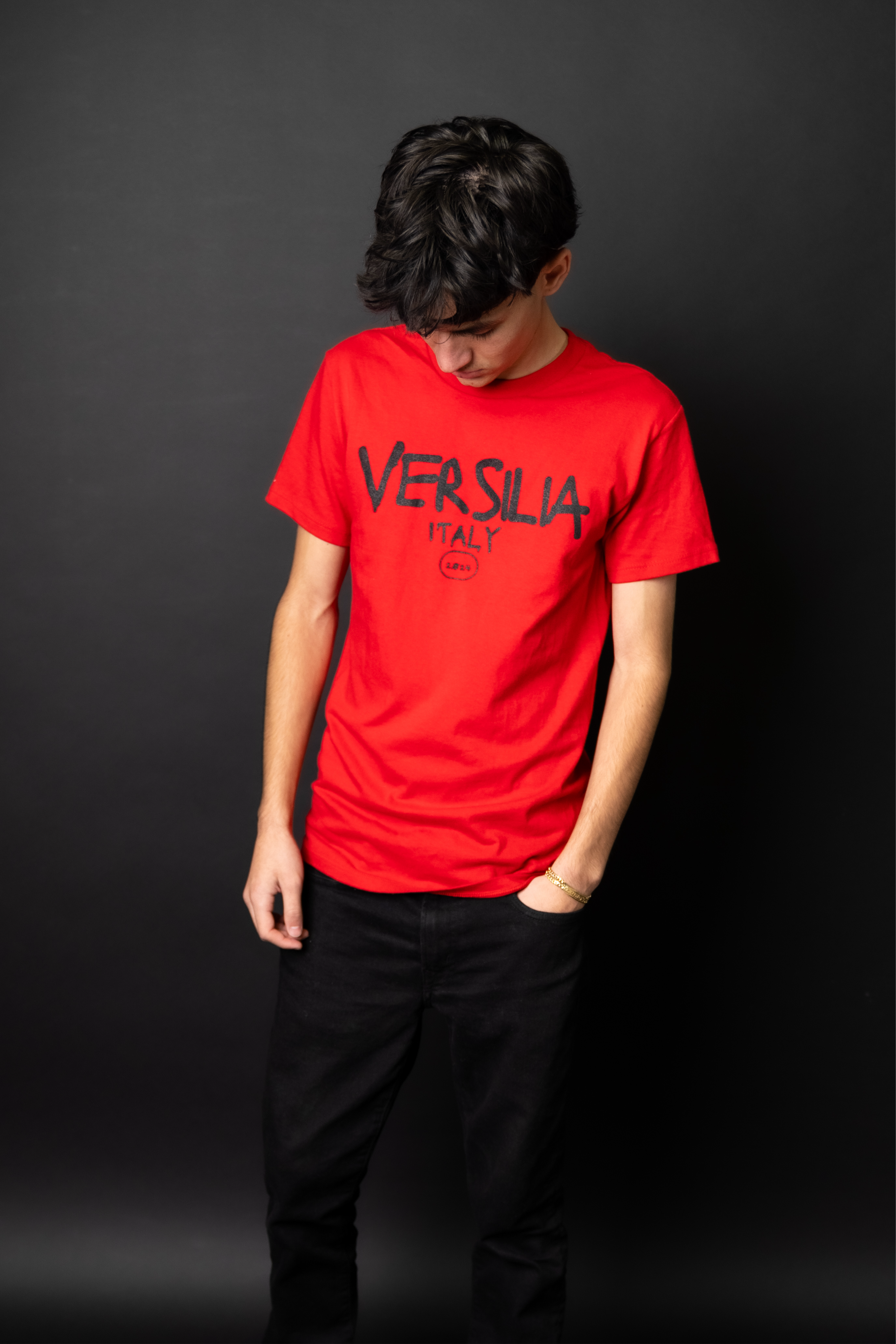 ‘Brushed’ (Red)