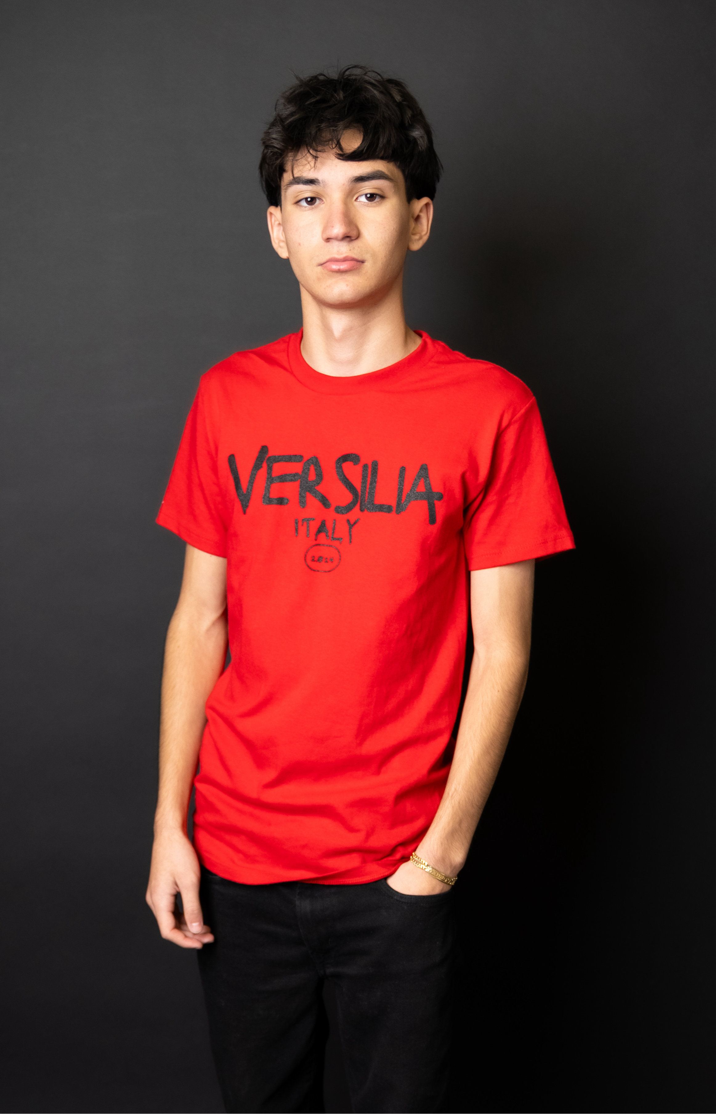 ‘Brushed’ (Red)